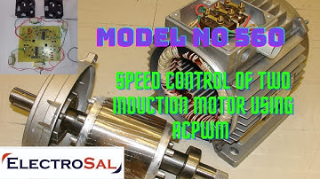 Speed Control Of Two Induction Motor Using ACPWM // Engineering / electronic / electrical /project
