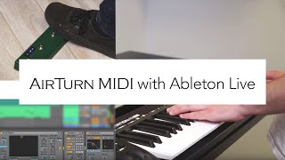 AirTurn MIDI with Ableton