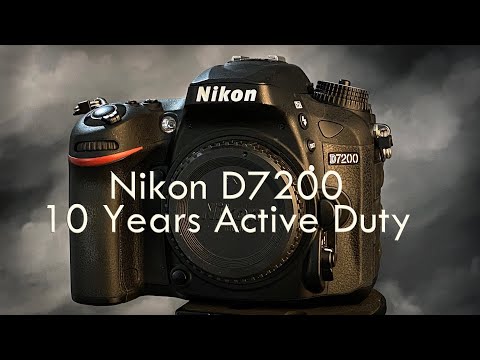 Nikon D7200 10 Years Active Duty - YouTube