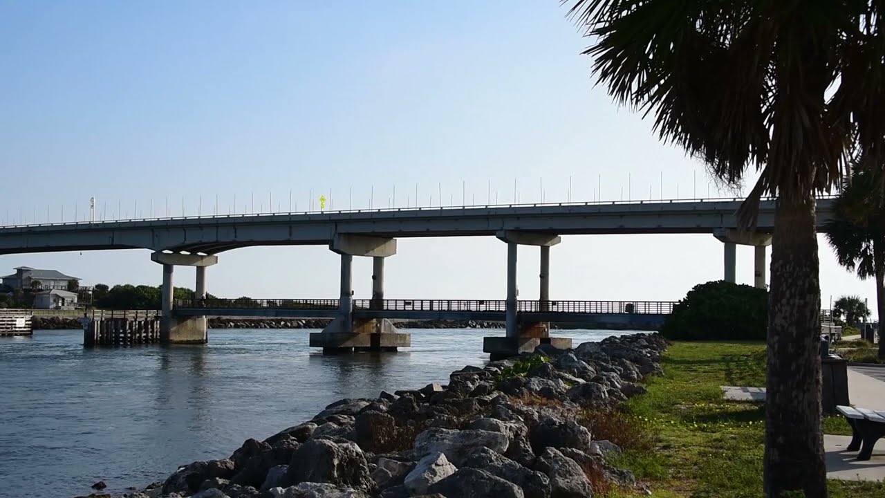Hyper Lapse Up Coast to Sebastian Inlet State Park