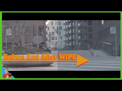 How to make before and after wipe in Davinci Resolve 16