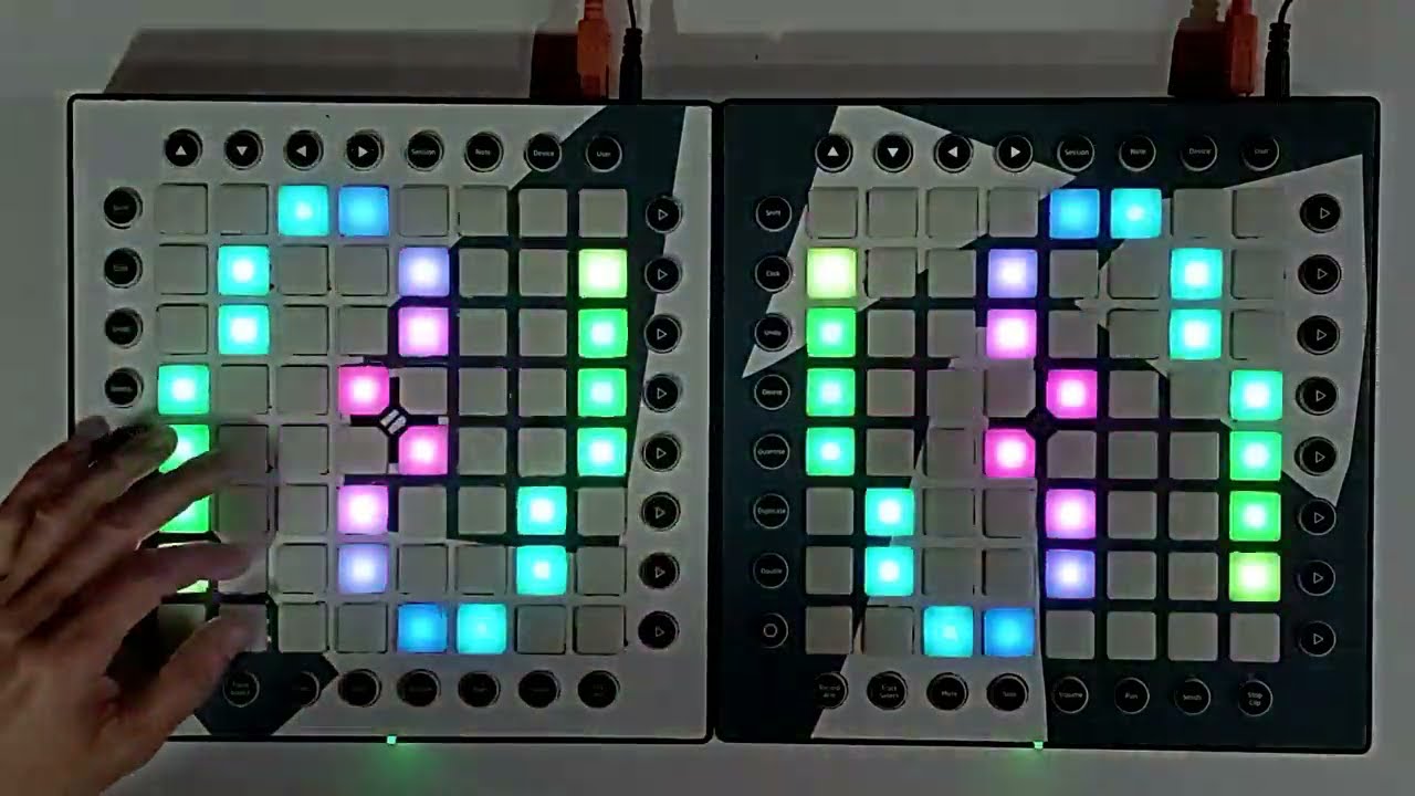 SLANDER & CRANKDAT // KNEEL BEFORE ME // DUAL LAUNCHPAD PERFORMANCE . CREADO POR VITACITY