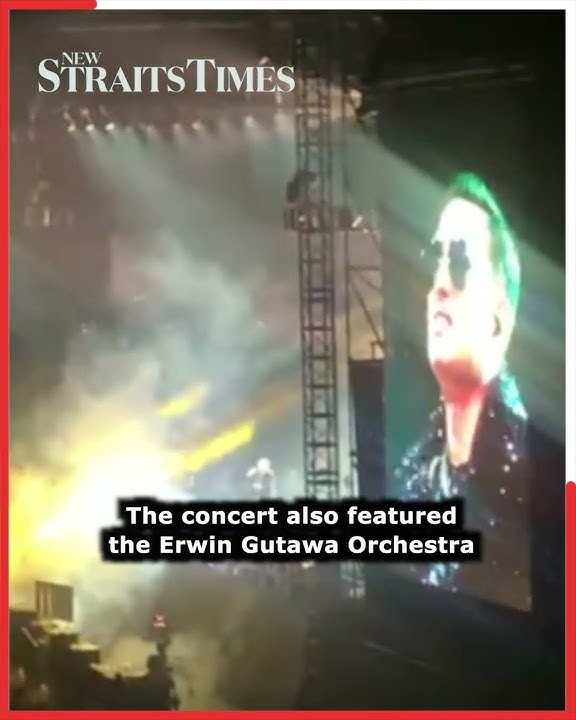 Indonesian crooner Judika gives Malaysians a night of romantic tunes