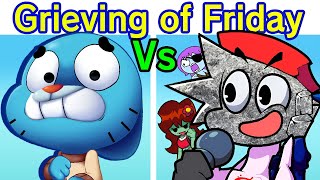 Friday Night Funkin' The Grieving Of Friday DEMO | The Amazing World of Gumball (FNF) (Pibby/Penny)