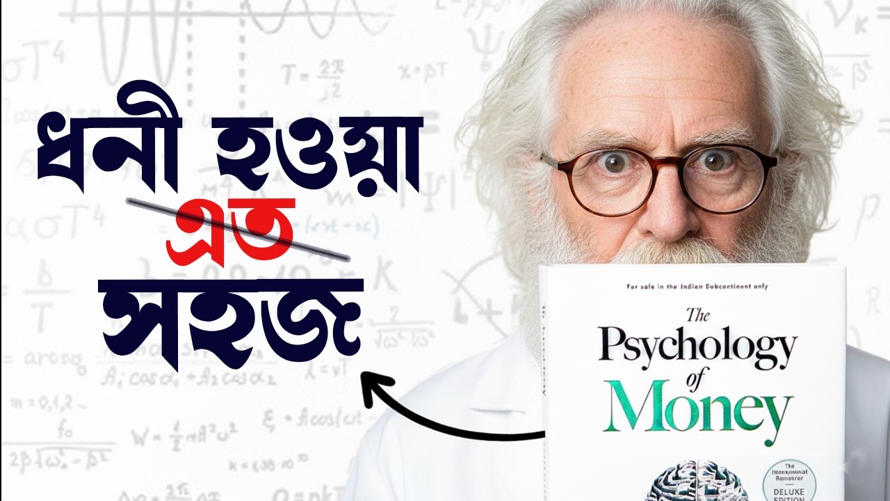 গরিব মানসিকতা ভেঙে ধনী হোন! 10টি জীবন বদলানো শিক্ষা The Psychology of Money Book Summary।Book Studio