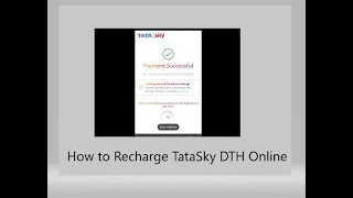 How to Recharge TataSky DTH Online screenshot 2