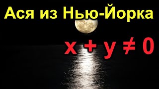 видео: Ася из Нью Йорка.Уравнение с неизвестными картинка: Ася из Нью Йорка.Уравнение с неизвестными