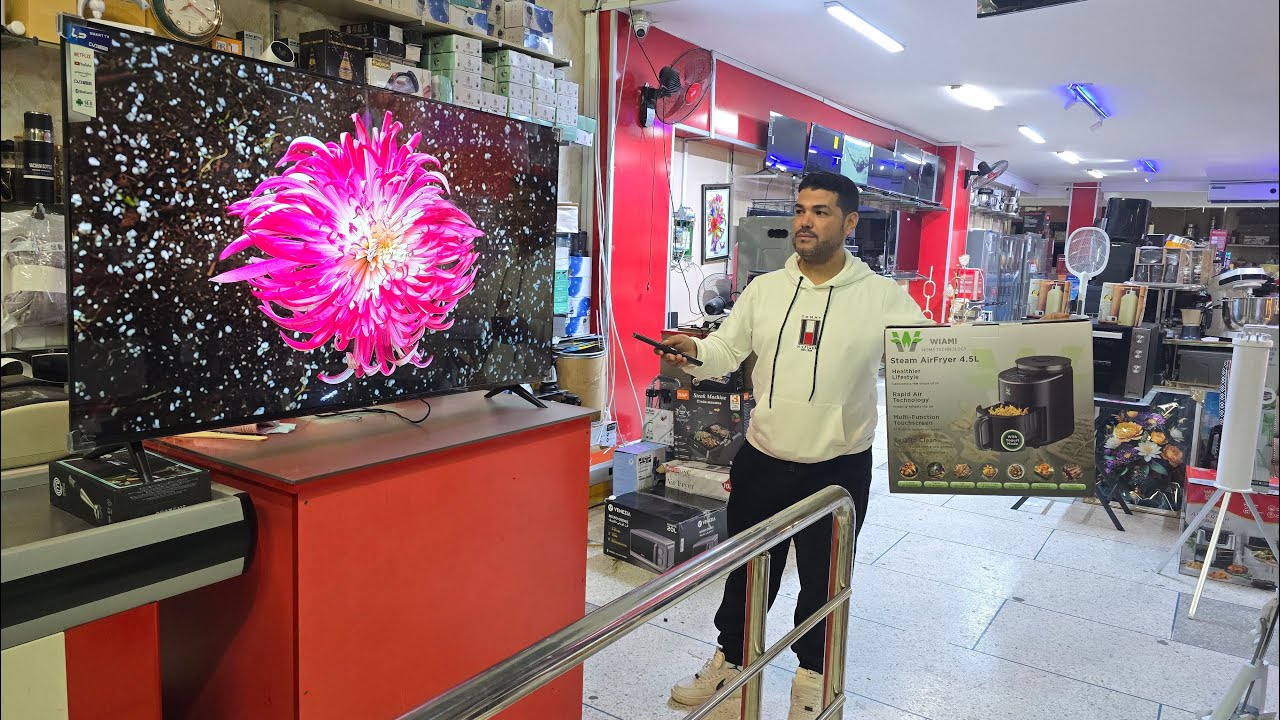 جديد التلفاز الذكي😍 والقلاية بالبخار سارعوا قبل نفاد الكمية