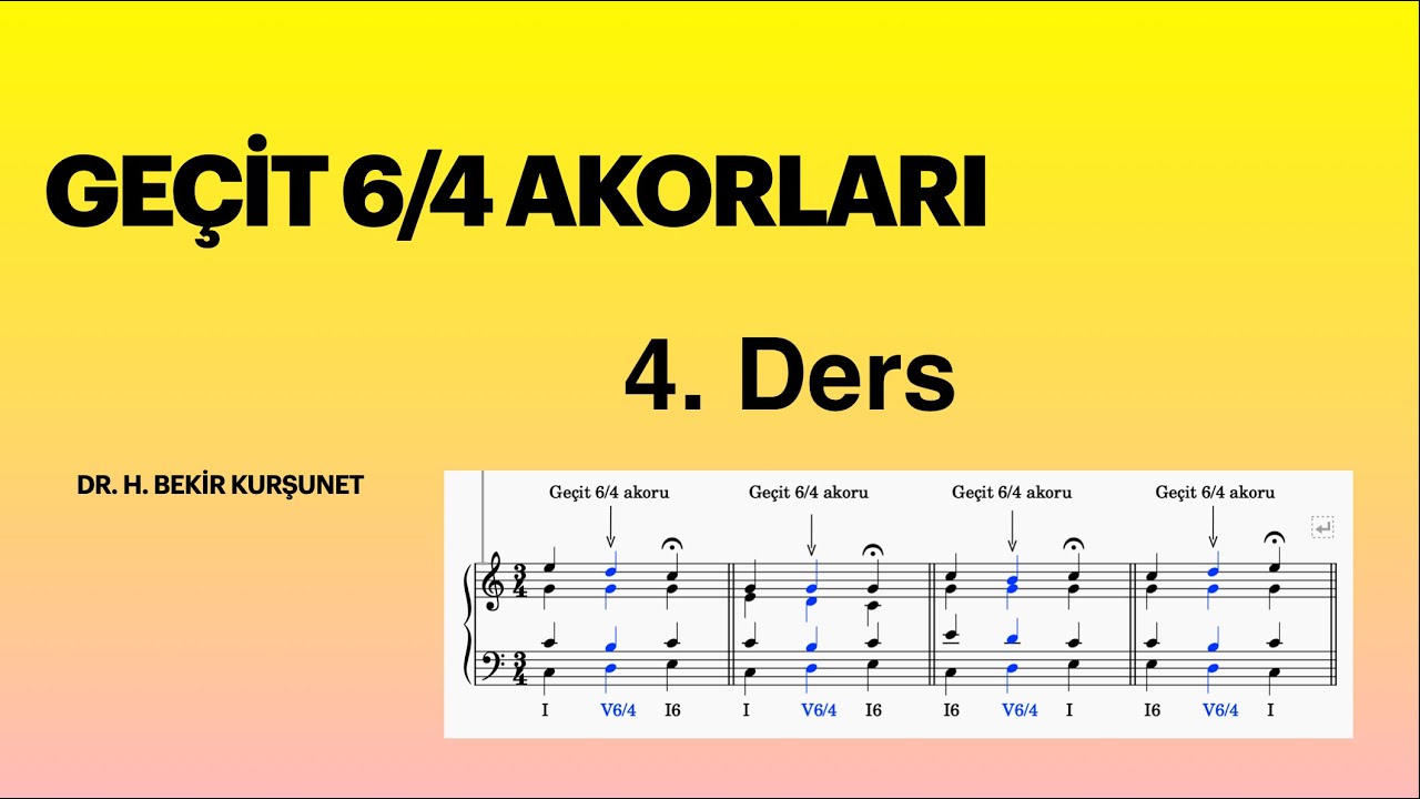 GEÇİT 6/4 AKORLARI  