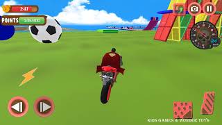Superheroes city Stunt racing 2018|Superheroes Champs|Superhero multi race|Superheroes Stunt Car #5 screenshot 5
