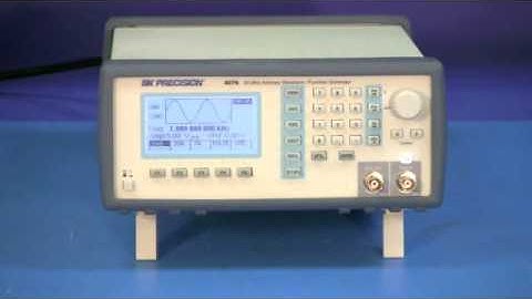 B&K Precision Model 4076 & 4079 Overview - 50MHz Arbitrary Waveform / Function Generators