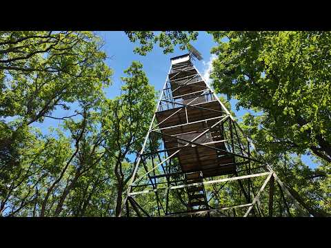 Drive To A Remote Fire Tower And Climb It - (ASMR)