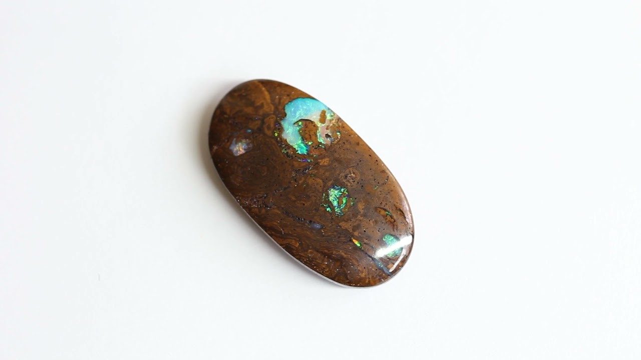Natural solid boulder opal loose stone 19.34ct