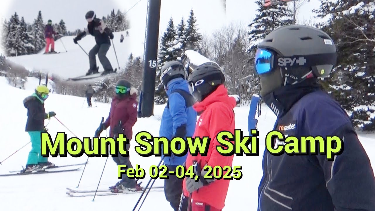 [Learn TO SKI] Vermont Ski Camp(VT), Part 1 . Feb 02, 2025