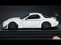 Ignition Model 1/43 FEED RX-7 (FD3S) White (IG2185) resin car model available now