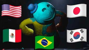 Poppy Playtime: Chapter 4 - Meeting Doey in Different Languages