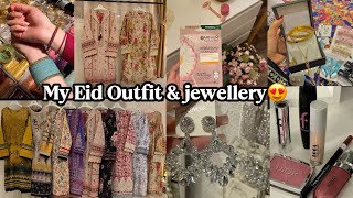 Finally Showing My Eid Dresses, Jewelry & makeup❤️ Pakistani Eid Outfit Ideas🦋Special Dinner Vlog