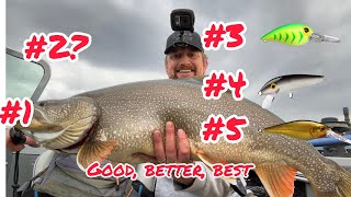 My best lures for BIG trout. Top 5 lures and why.