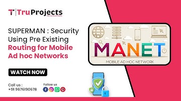 SUPERMAN: Security Using Pre-Existing Routing for Mobile Ad hoc Networks