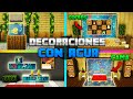 MINECRAFT: COMO HACER NUEVAS ÉPICAS DECORACIONES PARA TU CASA HECHAS CON AGUA! | IDEAS DE DECORACIÓN