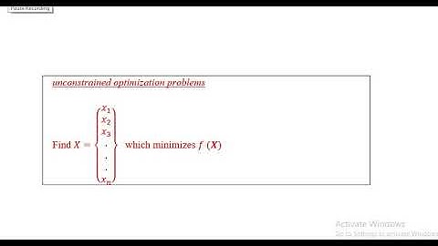 EC363 OPTIMIZATION TECHNIQUES MODULE 1 Part1