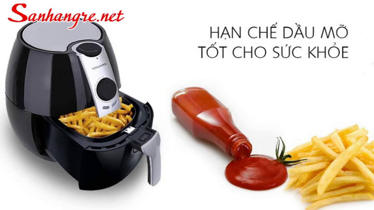 New Eco Fryer ECF 302R Lock&Lock 3,2L 1400W