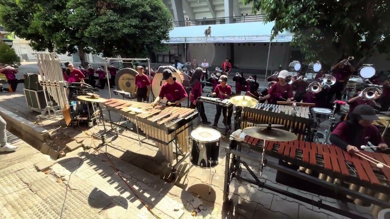 MARCHING BAND BAHANA CENDANA KARTIKA DURI RIAU - PARKING LOT - PIALA RAJA HAMENGKUBUWONO X 2024