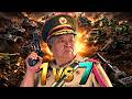 Can The Infantry General Defeat 7 of the Hardest AIs Alone!? - C&C Generals: 1v7 Skirmish
