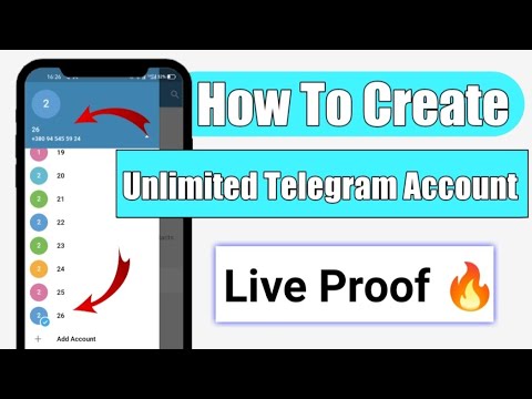  New 🚀How To Create Unlimited Telegram Account 2022🔥Without Phone Number😍New Airdrop Today 🚀 New Airdrop
