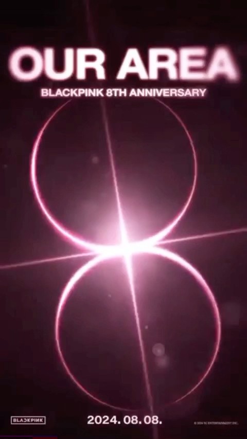 BLACKPINK - BLACKPINK 8TH ANNIVERSARY 'OUR AREA' #BLACKPINK #블랙핑크 #BLACKPINK8THANNIVERSARY #shorts