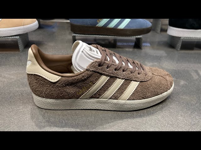 ★【Adidas】 Gazelle Earth Strata IG4392★男女兼用★ Adidas Gazelle (Earth Strata/ Wonder White/ Off White