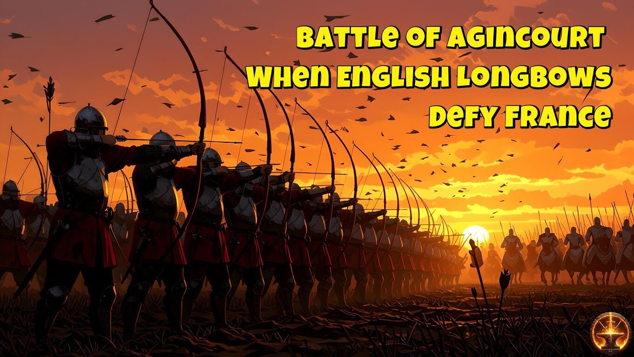 Agincourt 1415: 6,000 English Longbowmen vs 36,000 French Knights | The Battle That Changed History