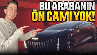 Bu arabada ön cam yok, full ekran! #GITEX2022