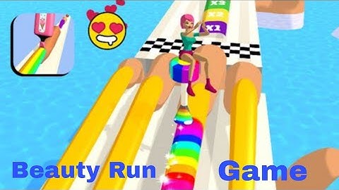 Beauty Run Game All Levels Android,ios Gameplay Max Levels