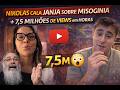 🚨 NIKOLAS DESTRUIU A JANJA?! O Vídeo de 7 Milhões de Views que Calou a Esquerda!