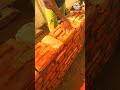 lining bricks wall
