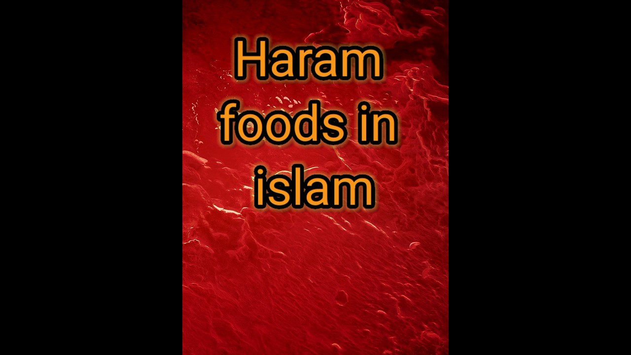 #5 haram food in islam