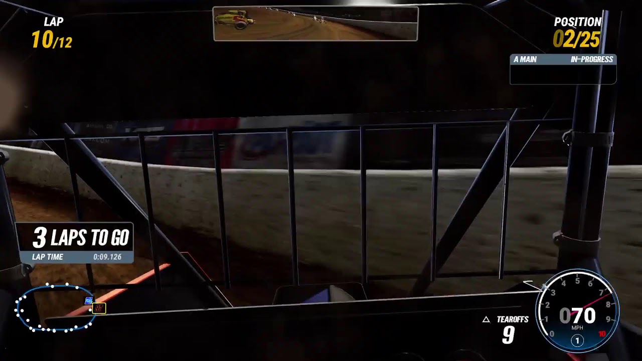 World of outlaw quarter-midg€t practice millbridge NC-Mark Mears Racing