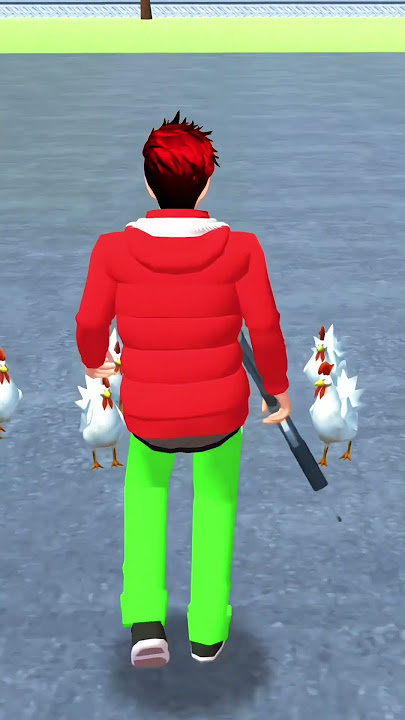 Kuda itu ketakutan 🤣#shorts​ #sakuraschoolsimulator​ #shortvideo​ #viralvideo​ #sakura​