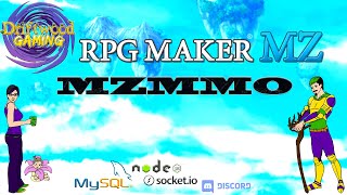 MZMMO Dev Stream stuff RPG Maker MZ Node JS Socket IO MySQL