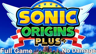 Sonic Origins Plus - 100% Full Game Walkthrough (Sonic 1, CD, 2 \& 3 \/ No Damage)