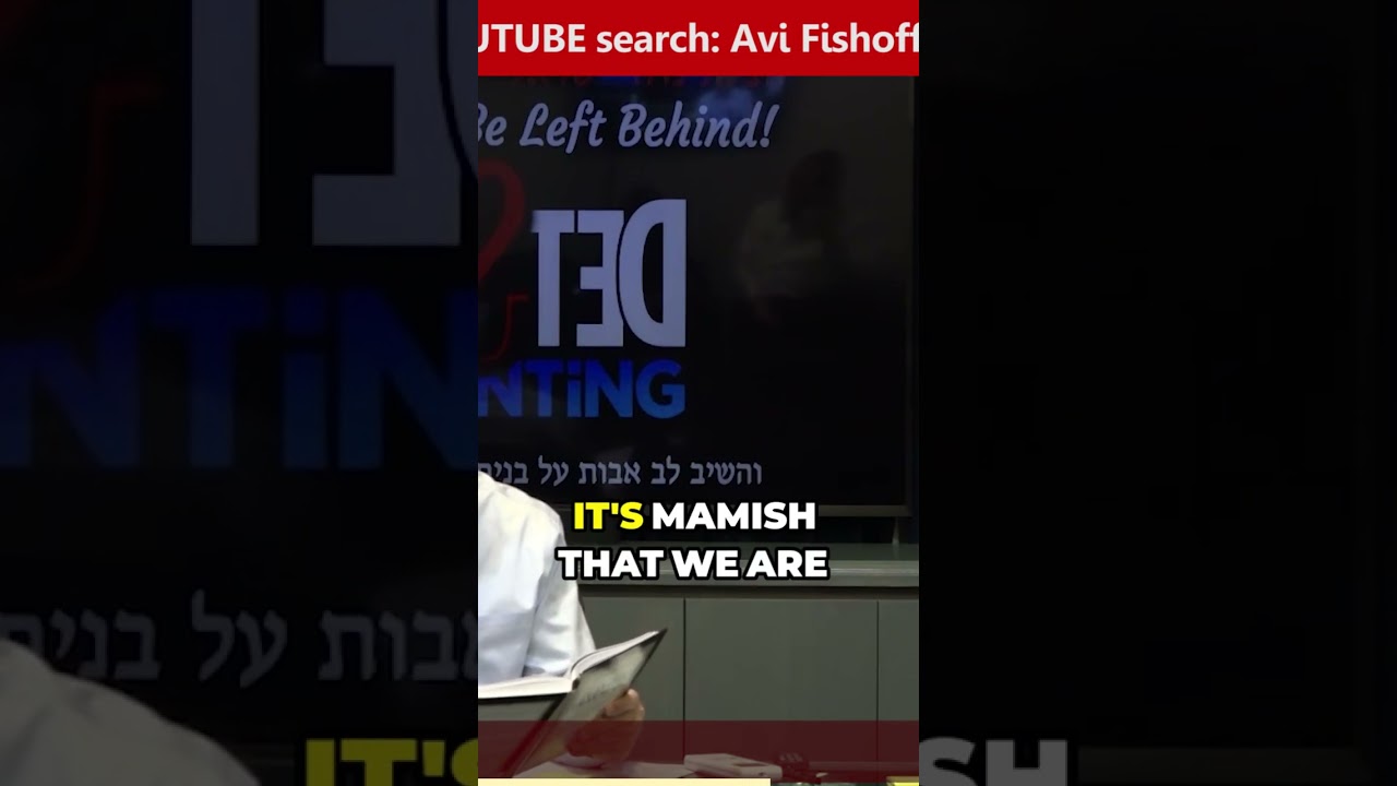 Who will you vote for?Tomer Devorah - midah #4 - Short lesson #1