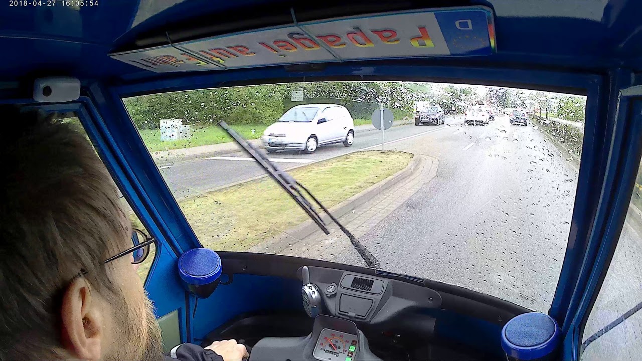 Ape50 Fahren #6 Bei Regen