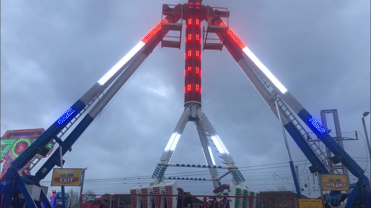 William H Clark’s Kick Down offride @ Slaters halfterm Halloween funfair Carlisle 2022