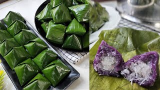 Resep Kue Mendut Ubi Ungu/ Kue Bugis Super Lembut Dan Enak Banget
