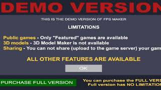 How to make dark deception fan game in FPS maker demo|| light corners