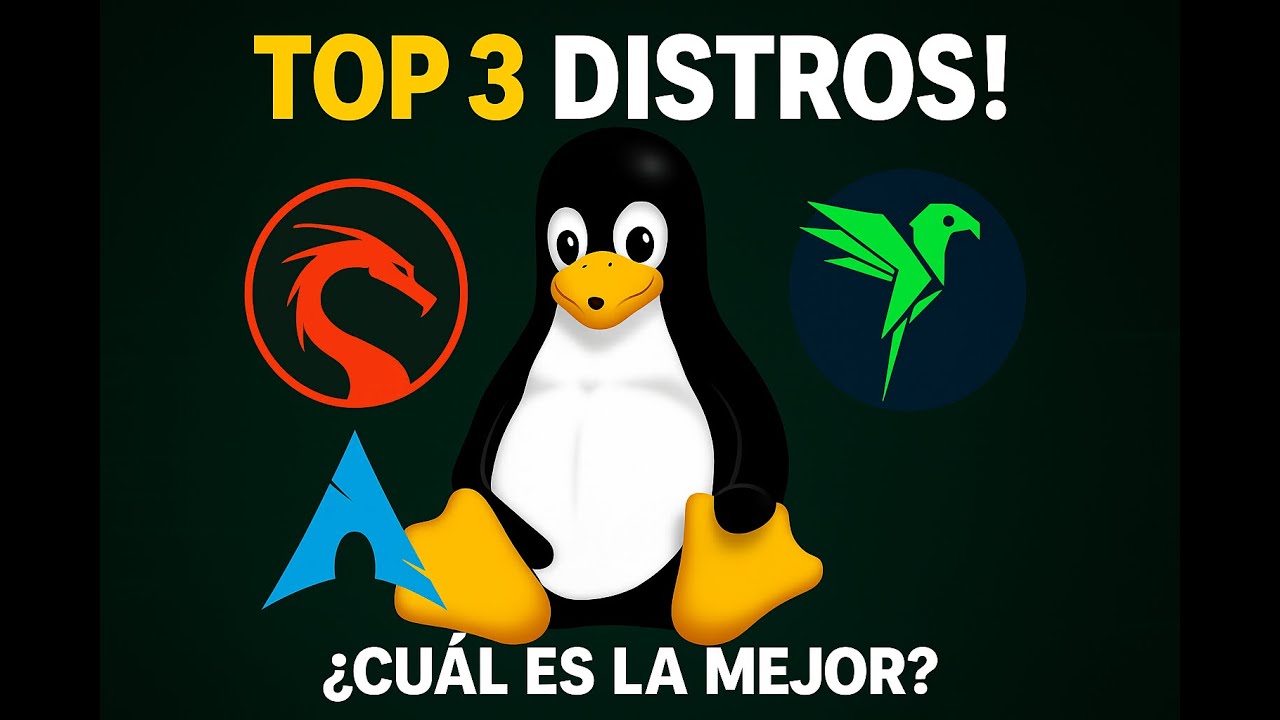 Las 3 Mejores Distros Linux para Hackers Éticos en 2025 🔥 [Kali, Parrot, BlackArch]