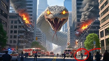GIANT ANACONDA RAMPAGE IN CHICAGO – CITY UNDER ATTACK!