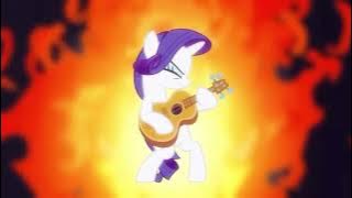 rarity plays guitar