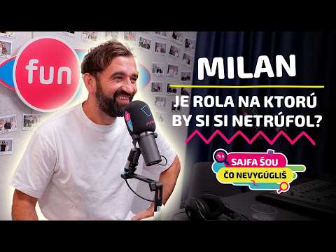 "Vysnívané postavy dostávam a hrám." Čo nevygúgliš s Milanom Ondríkom | SAJFA ŠOU